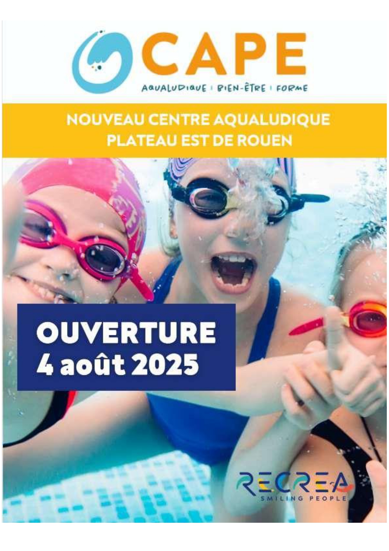 Ouverture du Centre Aqualudique O'Cape